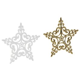 Bola Decoracion Navidad Moderna DKD Home Decor Dorado 6 x 24 x 28 cm Set de 55