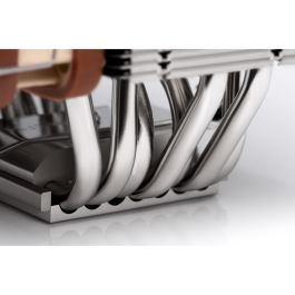 NOCTUA NH-U12A Enfriador de Procesador, 2 Ventiladores 12cm, 450-2000 RPM, 102.1 m³/h, Beige/Marrón/Plata