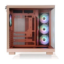 Thermaltake View 380 XL TG ARGB Gravel Sand Midi Tower PC con Panel de Vidrio Templado y Iluminación ARGB