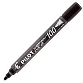 Pilot Rotulador Permanente SCA-100 Negro - Caja de 12 Unidades (12 Unidades) Precio: 8.88999947. SKU: S8422479