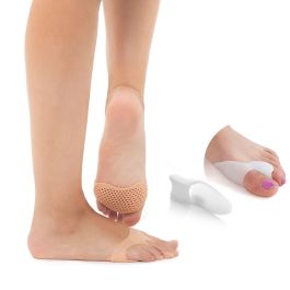 Pack Almohadillas Metatarsianas de Gel de Silicona y Corrector Protector de Silicona para Juanetes InnovaGoods Precio: 10.58999986. SKU: B17EFNYXXS