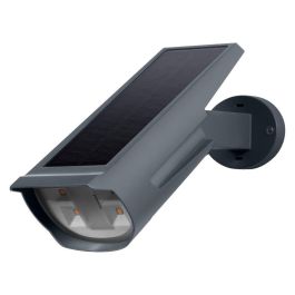 Ledvance LVE-4058075564169 Foco Solar LED Endura para Exterior, 0.5W 55Lm 3000K, Luz RGB Cambio de Color, IP44, Acero Inox, Sensor de Luz Diurna