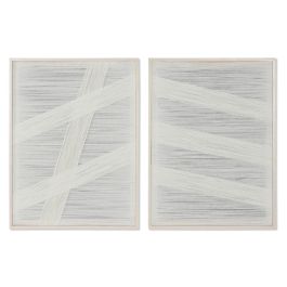 DKD Home Decor Cuadro de Pared Urban Crema 80x60 cm de Algodón y Abeto (Juego de 2) Precio: 84.7899998. SKU: B17TGVPKJX