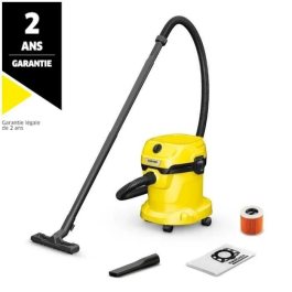 Karcher Aspirador en Seco y Húmedo WD 2 Plus V-15/4/18 C - Depósito 15 L - 1000W (Función Soplador) Precio: 102.50000024. SKU: B1H2KW3V8E