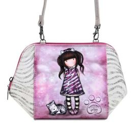 Bolso Bandolera Gorjuss Ruby wild Gris (26 x 15,5 x 9,5 cm)