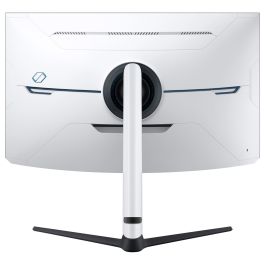 Samsung LS32BG850NPX Monitor Gaming 32 Pulgadas, 4K UHD, Mini-LED, Quantum HDR 2000, 240Hz, 1ms, Curvo 1000R, Freesync Premium Pro, G-Sync Compatible, Blanco