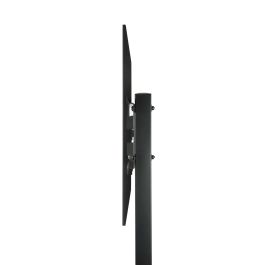 Tooq Soporte TV suelo con ruedas para pantallas de 37" a 100", hasta 150 kg, ajuste de altura, negro