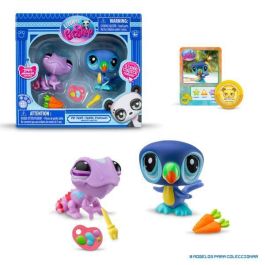 Bandai Mascotas Little Pet Shop Pack 2 Figuras con Accesorios - Modelo BF00525