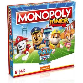 Paw Patrol Junior Monopoly - Juego de mesa - MOVIMIENTOS GANADORES - Monopoly junior con personajes de Paw Patrol.