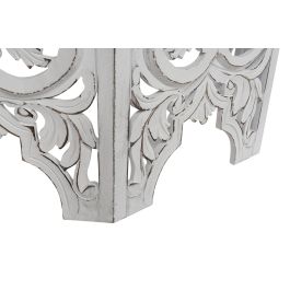 DKD Home Decor Mesa Centro Blanco Mdf 84 x 84 x 46 cm