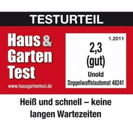 Unold 48241 Doppel-Waffelautomat