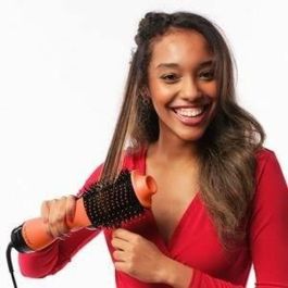 Revlon RVDR5222AE ONE STEP Cepillo Secador Voluminizador Edición Limitada - 2 Temperaturas, Albaricoque