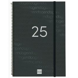 Agenda Finocam YEAR Negro A4 21 x 29,7 cm 2025 Precio: 11.49999972. SKU: B1GZZ67ZTW