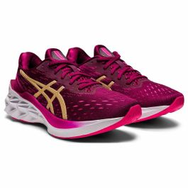 Zapatillas de Running para Adultos Asics Novablast 2 Mujer Rosa oscuro Zapatillas de Running para Adultos Asics Novablast 2 Mujer Rosa oscuro