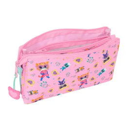 Portatodo SuperKitties Rosa Turquesa 22 x 12 x 3 cm
