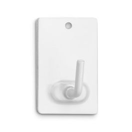 Inofix Colgador adhesivo blanco acero inoxidable 2040-2-000 (2 unid.)