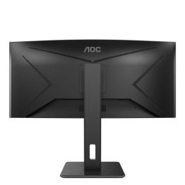 AOC CU34P2A Monitor Curvo 34" UltraWide QHD 1500R - Pantalla VA, 21:9, 300 cd/m², USB Hub, para Productividad