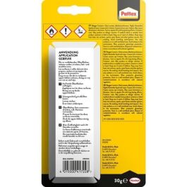 Pattex Pegamento Zapatos y Materiales Flexibles 30g - Unión Duradera para Cuero, Caucho, Corcho, Resistente Agua
