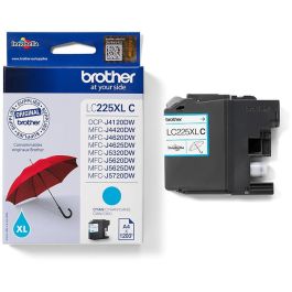 Brother Tinta Cian para DCP-J4120DW, MFC-J4420DW, J4620DW, J5320DW, J5620DW, J5720DW - Cartucho de 1.200 páginas