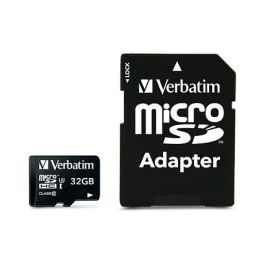 Verbatim Pro MicroSDHC 32GB 90MB/s con Adaptador SD Clase 10 UHS Precio: 37.50000056. SKU: B19TWWC3RN