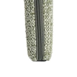 Silla Jaspeado Verde Tejido Salón 58 X 60 X 81 cm