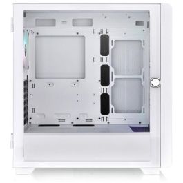 Thermaltake S250 TG ARGB Snow White - Caja PC Midi Tower ATX/EATX, Panel de Vidrio Templado, Blanco
