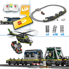 Lego City 60508 Robo al Tren de la Policía Juguete de Construcción para Niños +7 Años