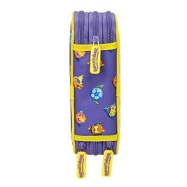 Plumier Triple SuperThings Guardians of Kazoom Morado Amarillo (36 Piezas) Plumier Triple SuperThings Guardians of Kazoom Morado Amarillo (36 Piezas)