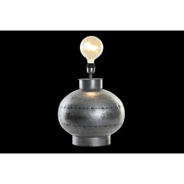 DKD Home Decor Base Lampara Loft Plateado 36 x 43 x 36 cm