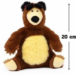 Masha y el Oso MHA21 Set de Muñecas y Peluches: Masha (12 cm) y Michka el Oso (20 cm). Apto para niños a partir de 3 años.