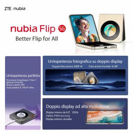 Smartphone Nubia 6,9" Octa Core 8 GB RAM 256 GB Negro