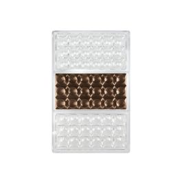 Quttin Molde Para Chocolate Surtido 17.5 cm Ancho x 2.5 cm Alto x 27.5 cm Largo (12 Unidades)