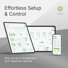 Zyxel NWA90BE Punto de Acceso 4-Stream WiFi 7 Dual-Radio NebulaFlex para Entornos Profesionales