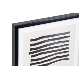 Cuadro Moderno DKD Home Decor Negro Rojo 3 x 45 x 35 cm (4 Unidades) Cuadro Moderno DKD Home Decor Negro Rojo 3 x 45 x 35 cm (4 Unidades)
