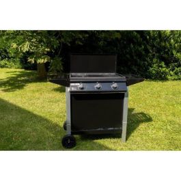 ANDALOUCIA Barbacoa de gas 3 quemadores en carro - Hierro fundido esmaltado ANDALOUCIA Barbacoa de gas 3 quemadores en carro - Hierro fundido esmaltado