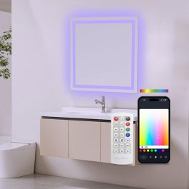 Espejo de baño con luz LED KSIX Aqua E 36 W 1300 lm