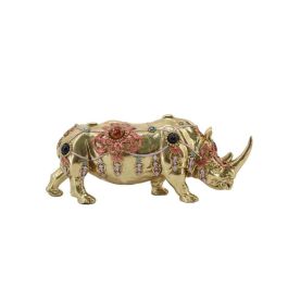 DKD Home Decor Figura Rinoceronte Colonial de Resina Dorada 6.5x22x9 cm (Pack de 4 Unidades) Precio: 26.89104. SKU: B1CRGZJ5M2