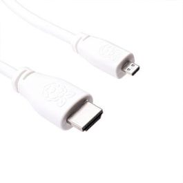 Raspberry Pi T7689AX cable HDMI 1 m HDMI tipo A (Estándar) HDMI tipo D (Micro) Blanco Precio: 10.78999955. SKU: B175H9Z5JX