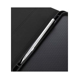 Tucano IPDP11M4UPP-BK Funda Folio para iPad Pro 11 (2024) M4 - Negro, Hecha de Plástico PU, Resistente a Rayones con Modo Espera