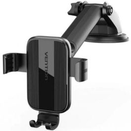 Vention KCOB0 Soporte de Smartphone para Coche con Ventosa Fuerte Ajustable, Brazo Extensible y Rotación 360°, para Teléfonos 4.7-7.2 Pulgadas, Negro
