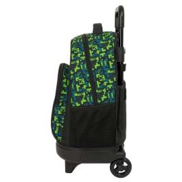 Mochila Safta Grande Con Ruedas Compact Extraible Minecraft Tnt 450x330x220 mmã Mochila Safta Grande Con Ruedas Compact Extraible Minecraft Tnt 450x330x220 mmã