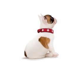 Hunter Collar Suizo 41-49 cm Rojo-Negro Clásico de Cuero Blando y Cómodo con Doble Costura Precio: 47.49999958. SKU: S6101141