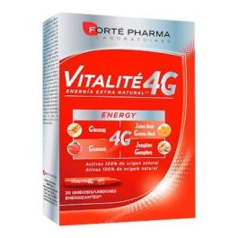 Forté Pharma VITALITÉ 4 energy Complemento Energético con Jalea Real, Ginseng, Guaraná, Jengibre y Vitamina C 20 Viales Antifatiga Precio: 23.89000042. SKU: B1BFSQ686B