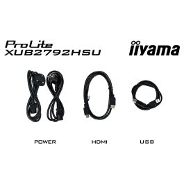 IIYAMA XUB2792HSU-W6 68.6cm (27") 1920x1080 Full HD LED IPS 250cd/m2 100Hz 4ms HDMI DP USB Blanco