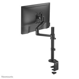 Neomounts Soporte de Escritorio para Monitor/Pantalla, Opciones de Fijación: Abrazadera y Ojal