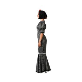 Disfraz Madrileña Chulapa Negro Mujer Adulto M-L Disfraz Madrileña Chulapa Negro Mujer Adulto M-L