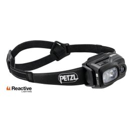 Petzl Linterna Frontal Multideporte SWIFT RL 1100 lúmenes Diadema Reflectante Negra Batería Recargable