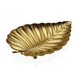 Centro de Mesa Versa Dorado Hoja 20 x 4 x 27 cm Precio: 7.49999987. SKU: B18RYNABZX