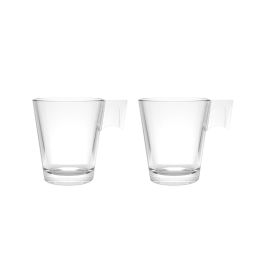 La Mediterranea Set 2 Tazas Café con Leche 21 cl Napoli Liso (36 Cajas)