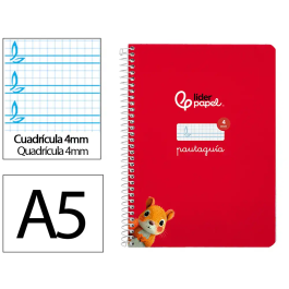 Liderpapel Cuaderno Espiral A5 Tapa Dura 80 Hojas Cuadro Pautado 4mm Rojo Precio: 9.9499994. SKU: B1ANPTMDJ8